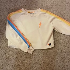 Aviator Nation Cropped Sweatshirt